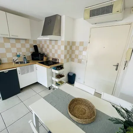 Bel Climatisé Avec Piscine Et Balcon, Proche Et Commerces - Cap D'agde - Fr-1-723-67
